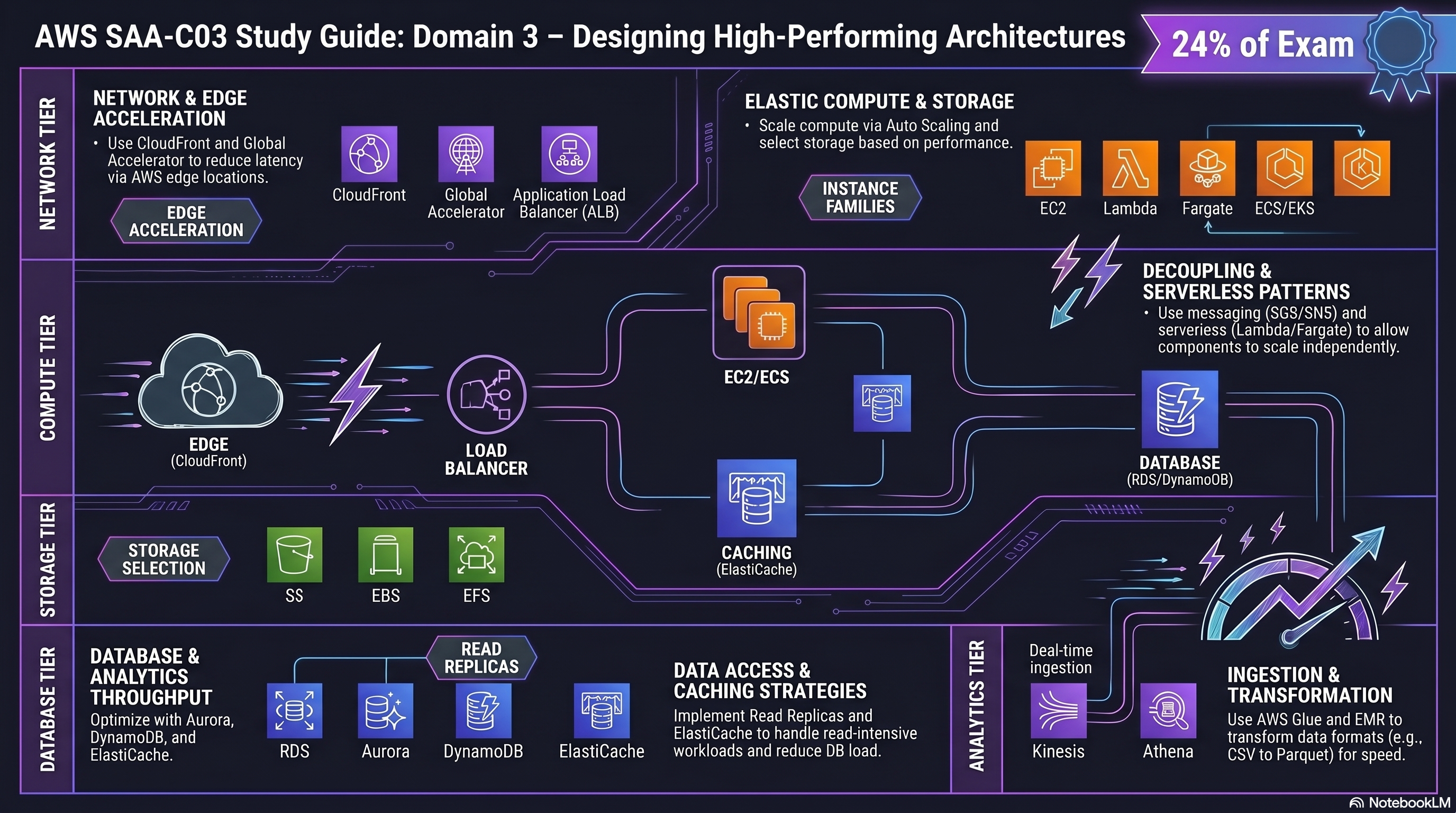 Domain 3: Designing High-Performing Architectures